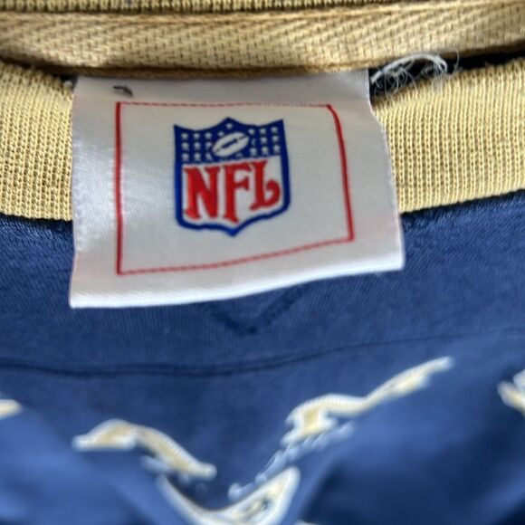 🔥🏈 Vintage ST.LOUIS RAMS NFL Embroidered Heavy Crewneck Sweatshirt Sz XL - GUC - Picture 8 of 10